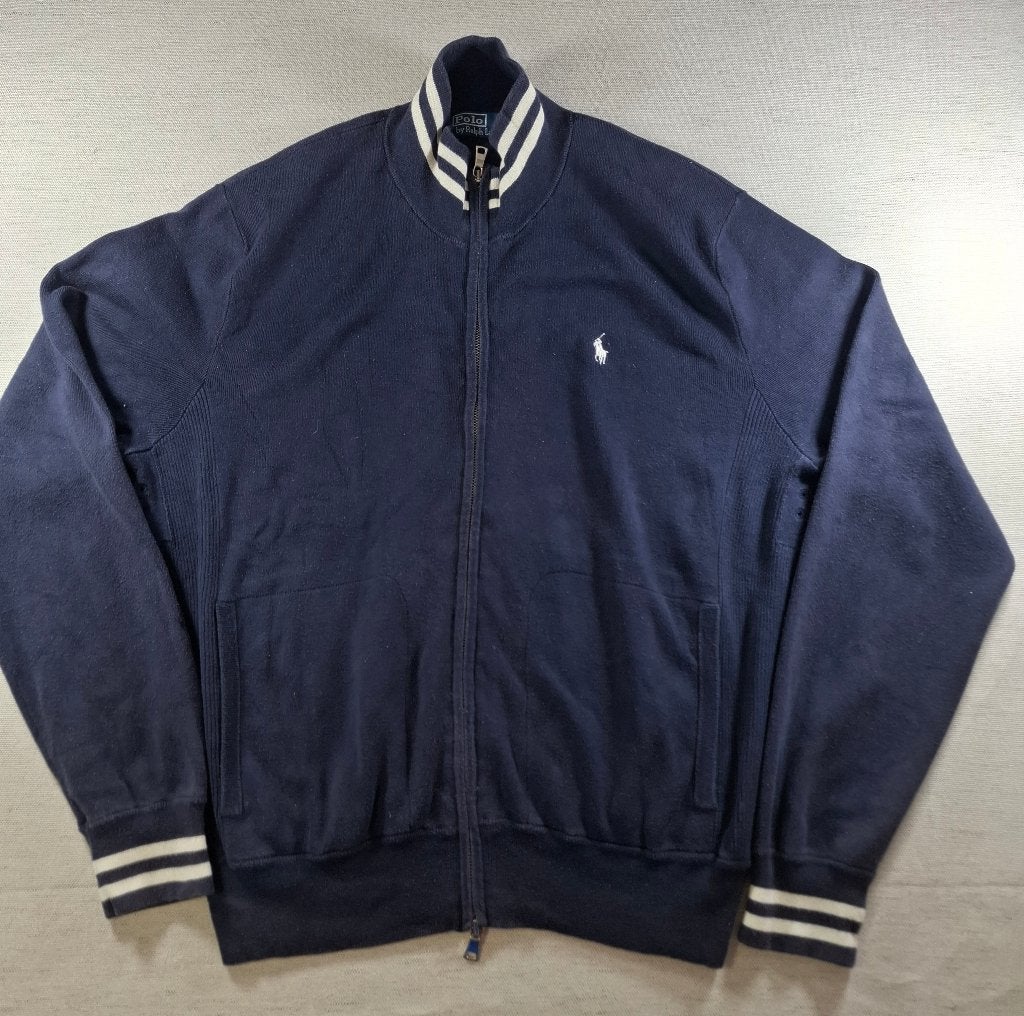 Polo Ralph Lauren Trui met rits – Navy, Maat XL, Maat 56/58 (XL), Polo Ralph Lauren, Gedragen, Verzenden