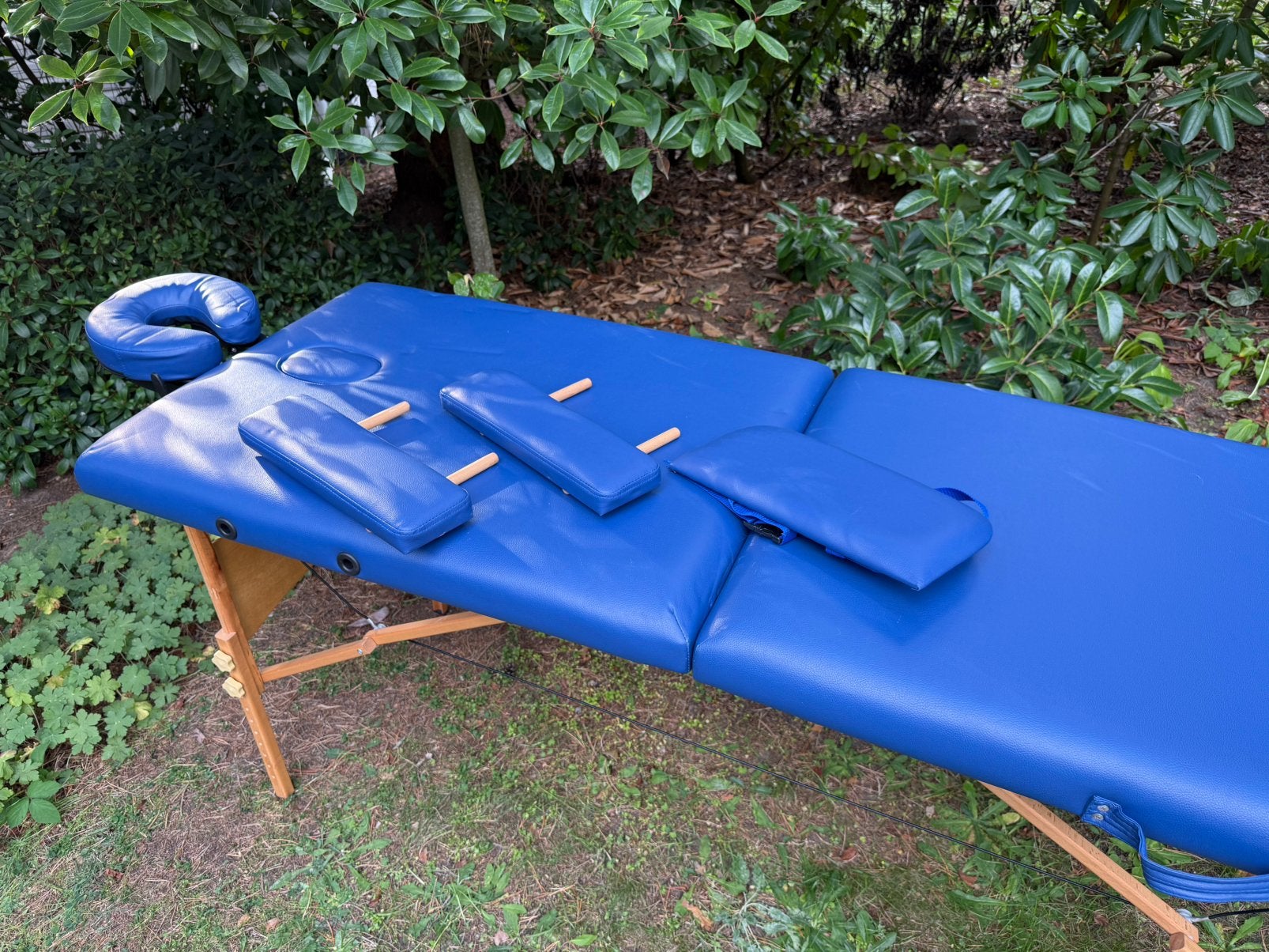 Massagetafel inklapbaar incl. badstof hoes, Ophalen, Zo goed als nieuw, Massagetafel