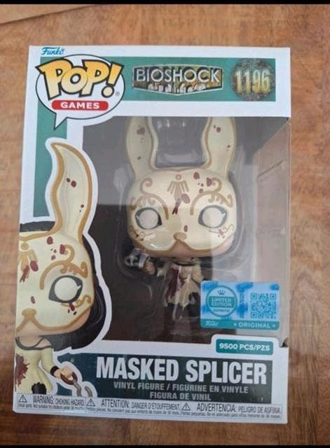 Funko Pop! Bioshock Masked Splicer #1196 Limited Edition, Ophalen of Verzenden, Nieuw