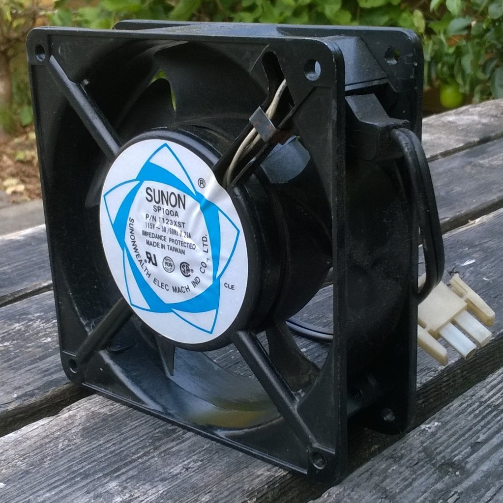 Koeler 115 Volt, 120 x 120 x 40 mm, Gebruikt, Ophalen of Verzenden, Nb, Nb