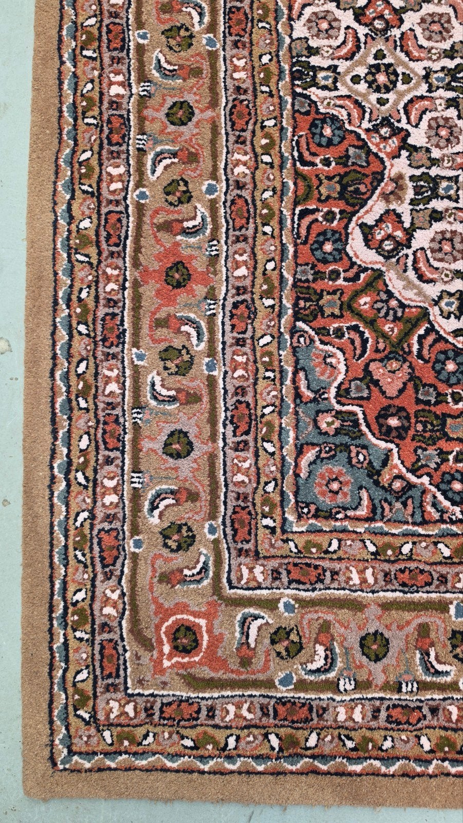 Handgemaakt oosters wol Persian tapijt Bidjar 248x348cm, Vintage, oosters, Persian, Hype, 200 cm of meer, Www.hypepopup.nl, Ophalen of Verzenden