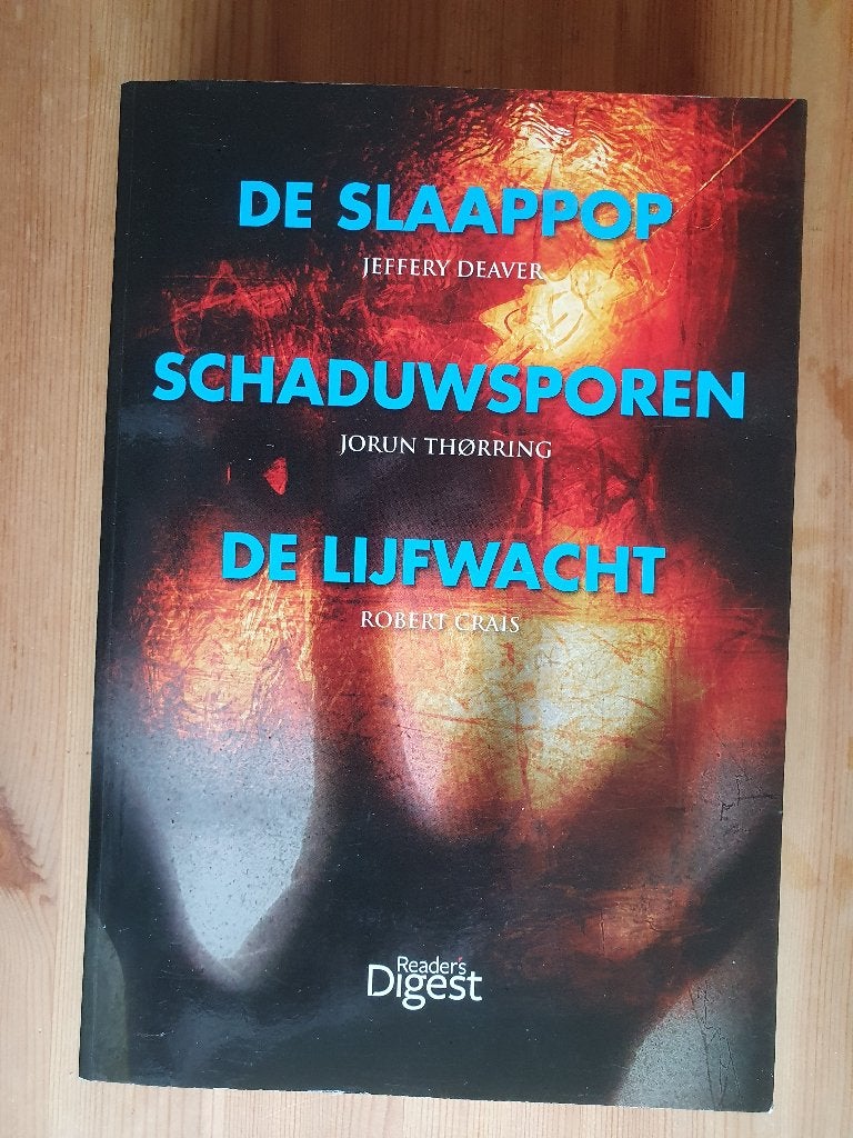 De Slaappop/Schaduwsporen/De Lijfwacht 3 thrillers in 1 boek, Gelezen, Jeffery Deaver, Ophalen of Verzenden, Amerika