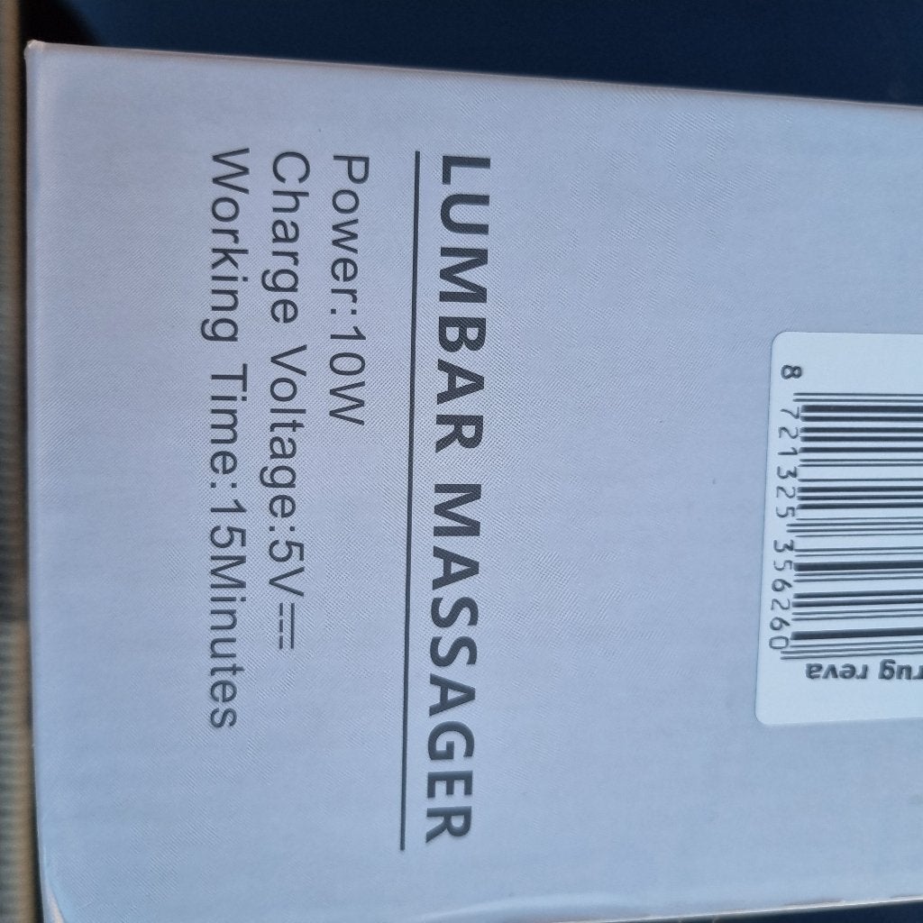 Rugmassage, Ophalen of Verzenden, Zo goed als nieuw, Apparaat