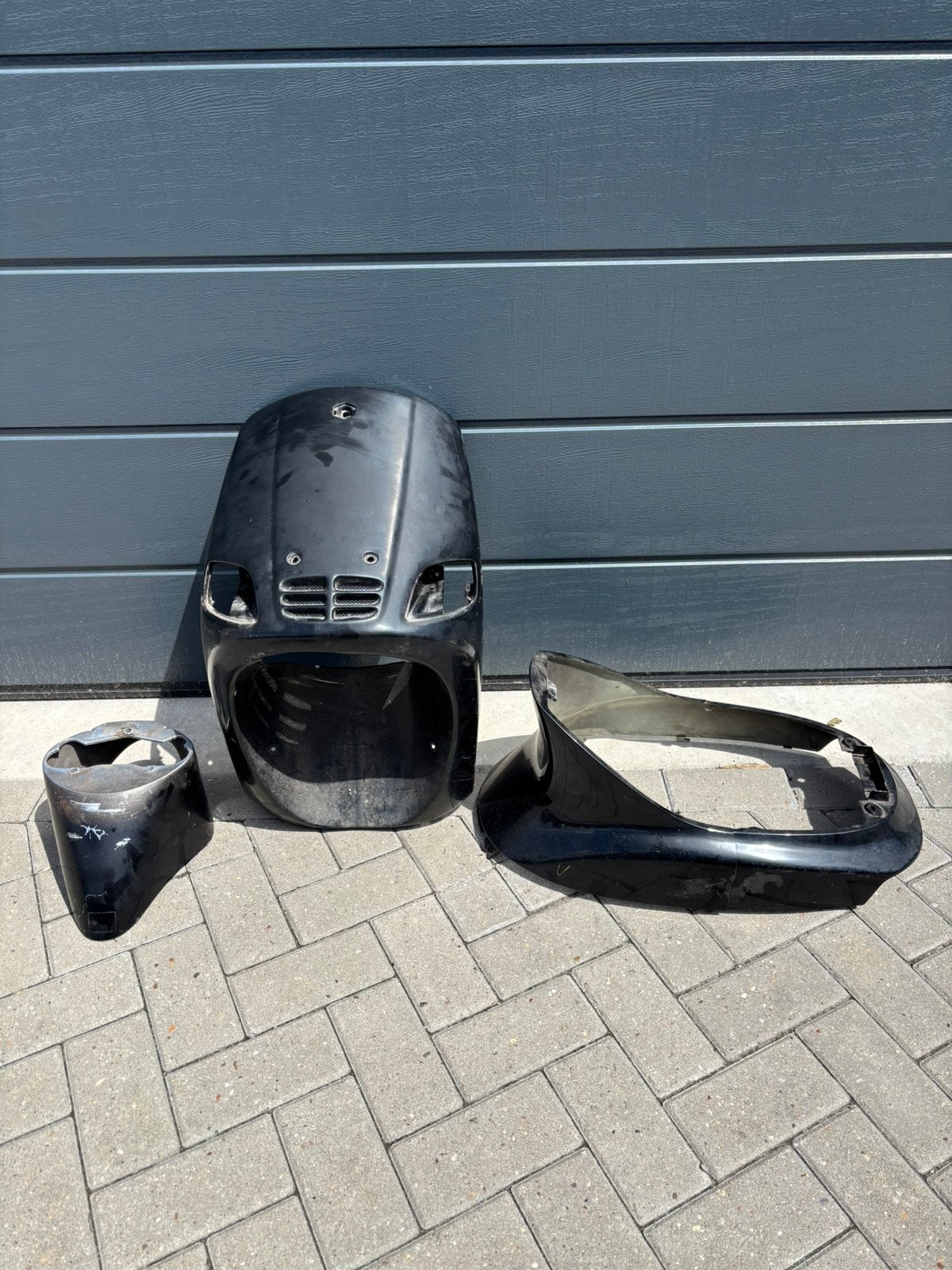Zip type 2 3 rst fastrider kappenset zwart, Fietsen en Brommers, Brommeronderdelen | Scooters, Ophalen of Verzenden, Gebruikt