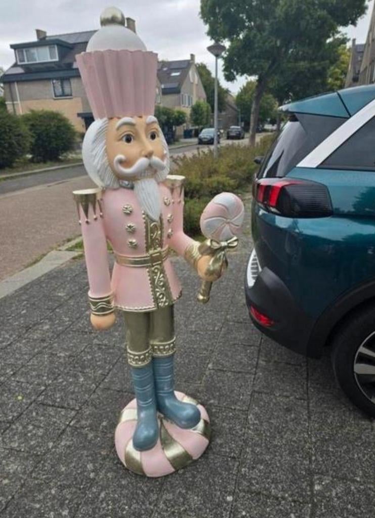 Grote Roze Notenkraker Decoratie - Snoep Thema, Ophalen, Nieuw