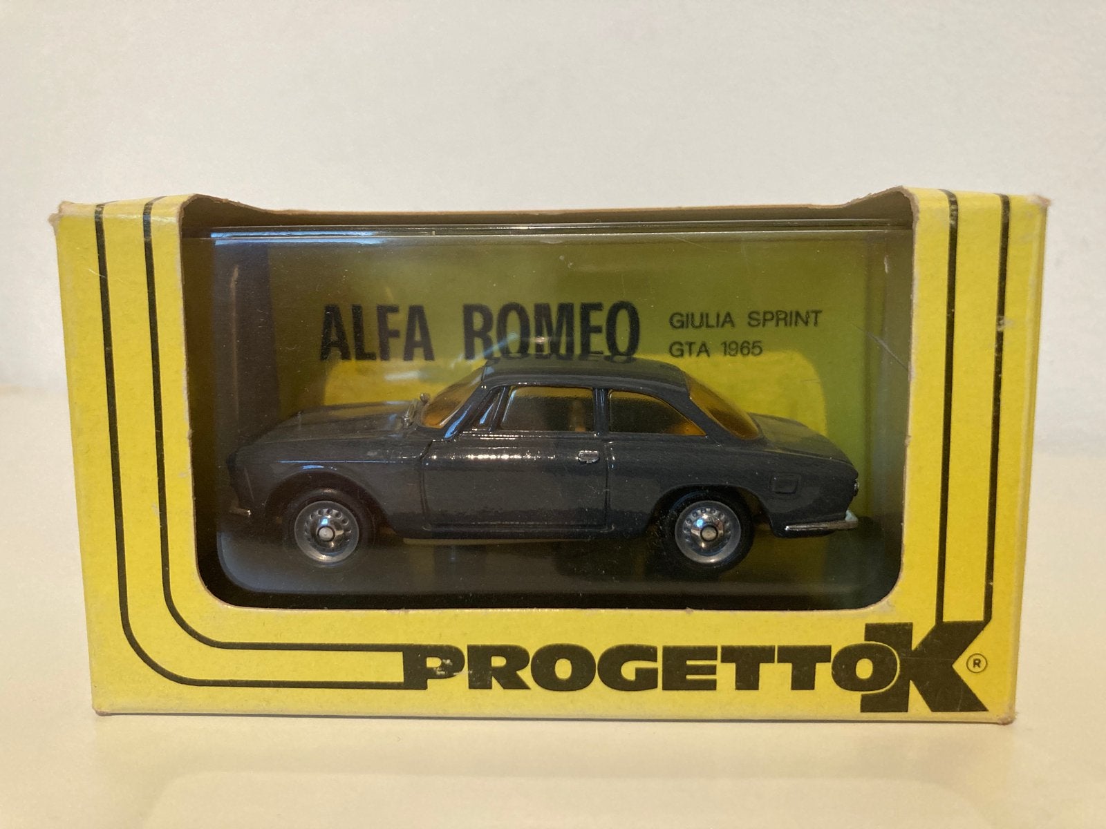 Alfa Giulia Sprint GT - Progetto K, Hobby en Vrije tijd, Ophalen of Verzenden, Zo goed als nieuw, Auto, Overige merken