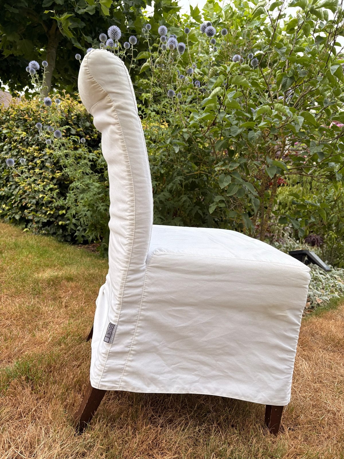 4 Linteloo stoelen met afneembare hoes, Ophalen, Gebruikt, Wit, Eén