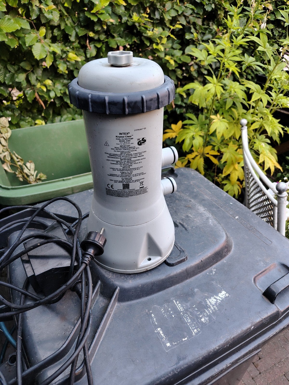 Intex Krystal Clear C900 filterpomp (zonder slangen), Ophalen of Verzenden, Gebruikt, Zwembadpomp