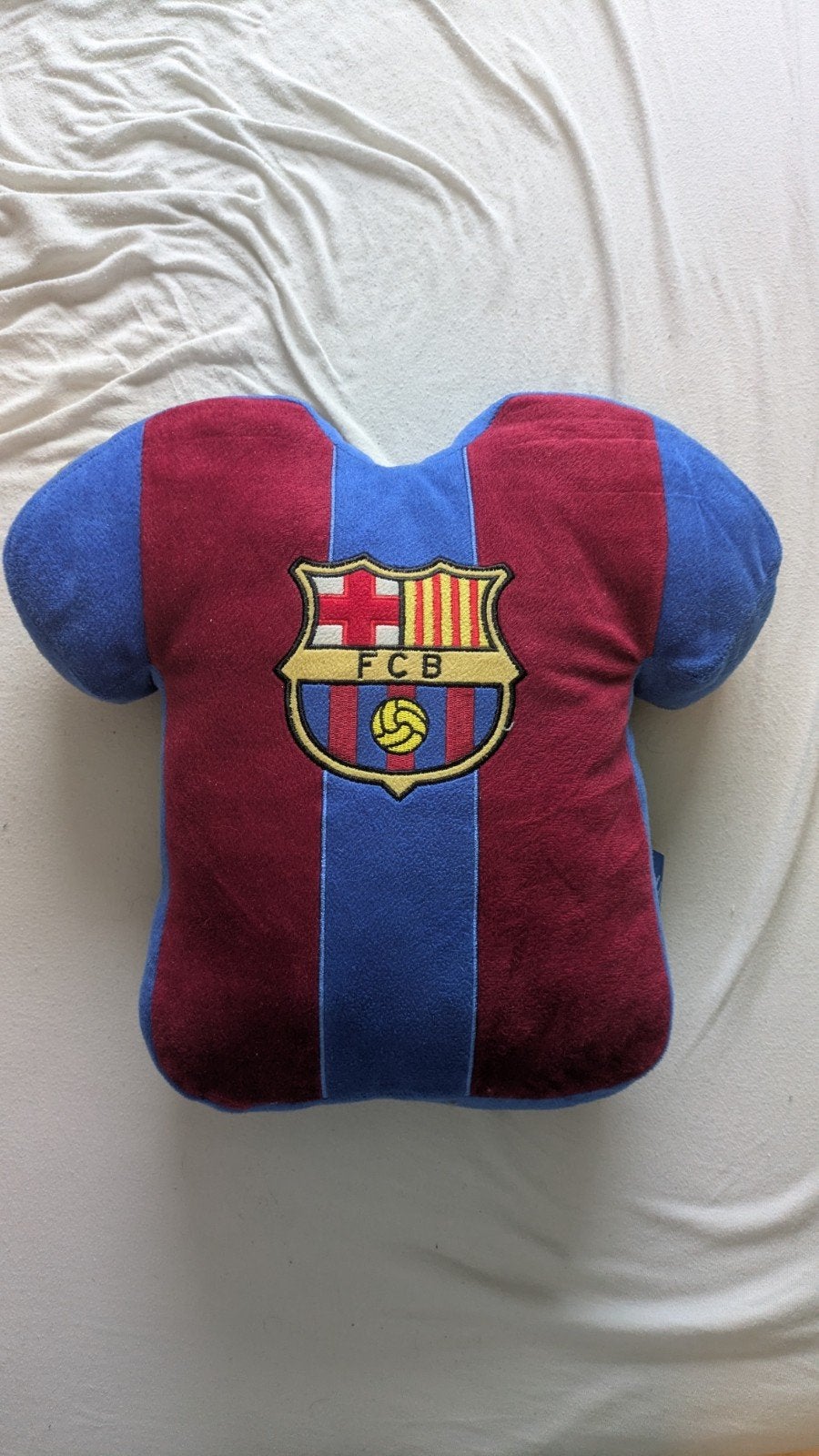 FC Barcelona Messi 10 Kussen - Zo goed als nieuw, Overige merken, Meerkleurig, Ophalen of Verzenden, Zo goed als nieuw