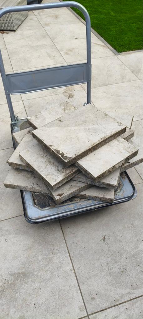 Keramische terrastegels 60x60x4, Tuin en Terras, Ophalen of Verzenden