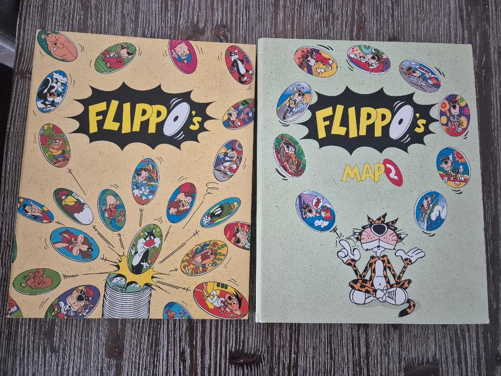 Flippo's, Ophalen, Losse flippo's, Met verzamelmap(pen)