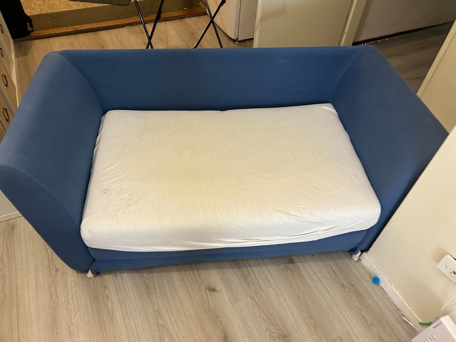 Slaapbank gratis en anders grofvuil, Huis en Inrichting, Banken | Bankstellen, Ophalen, Gebruikt, 150 tot 200 cm, Tweepersoons