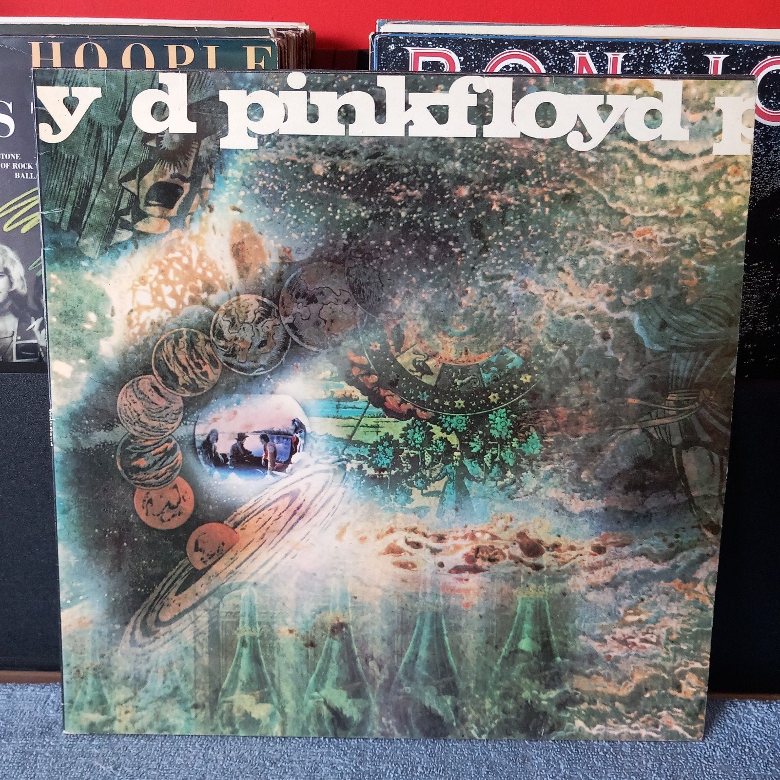 lp Pink Floyd a saucerful of secrets  uk 1968, Ophalen of Verzenden, Gebruikt, 12 inch