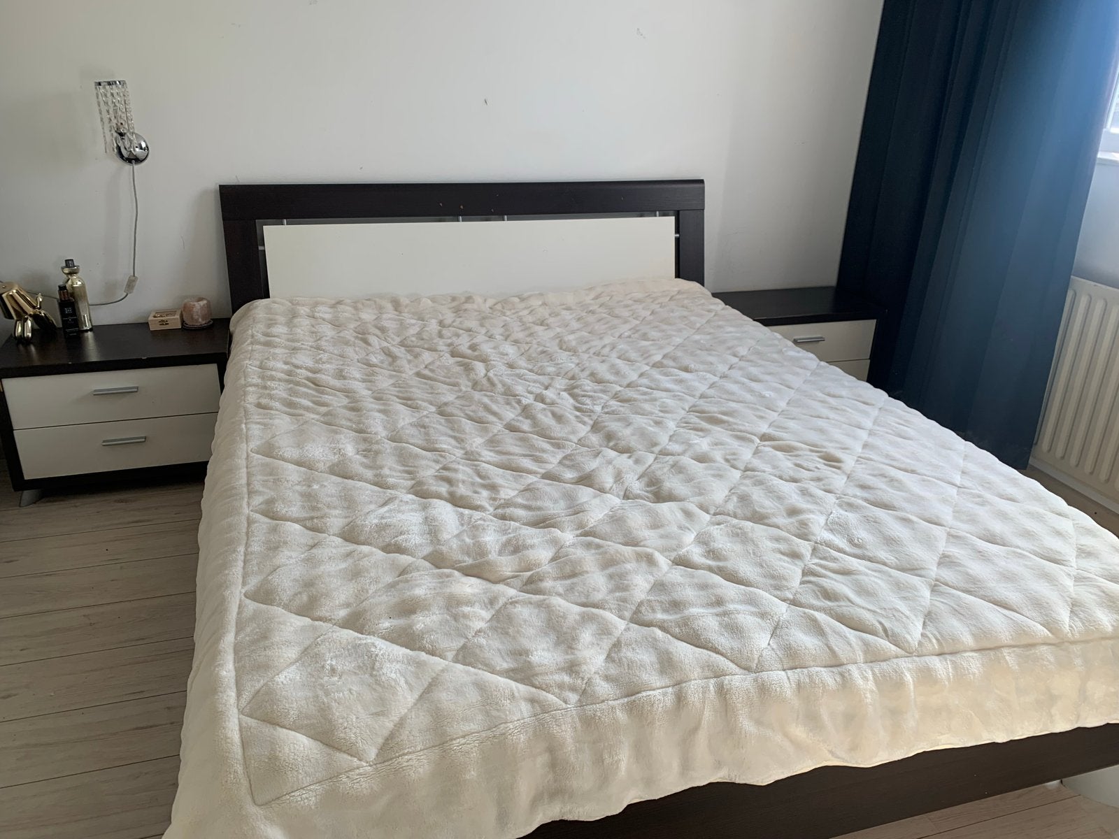 Complete Slaapkamer: Tweepersoonsbed 160x200 & Kledingkast, Huis en Inrichting, Ophalen of Verzenden, Gebruikt, Tweepersoons