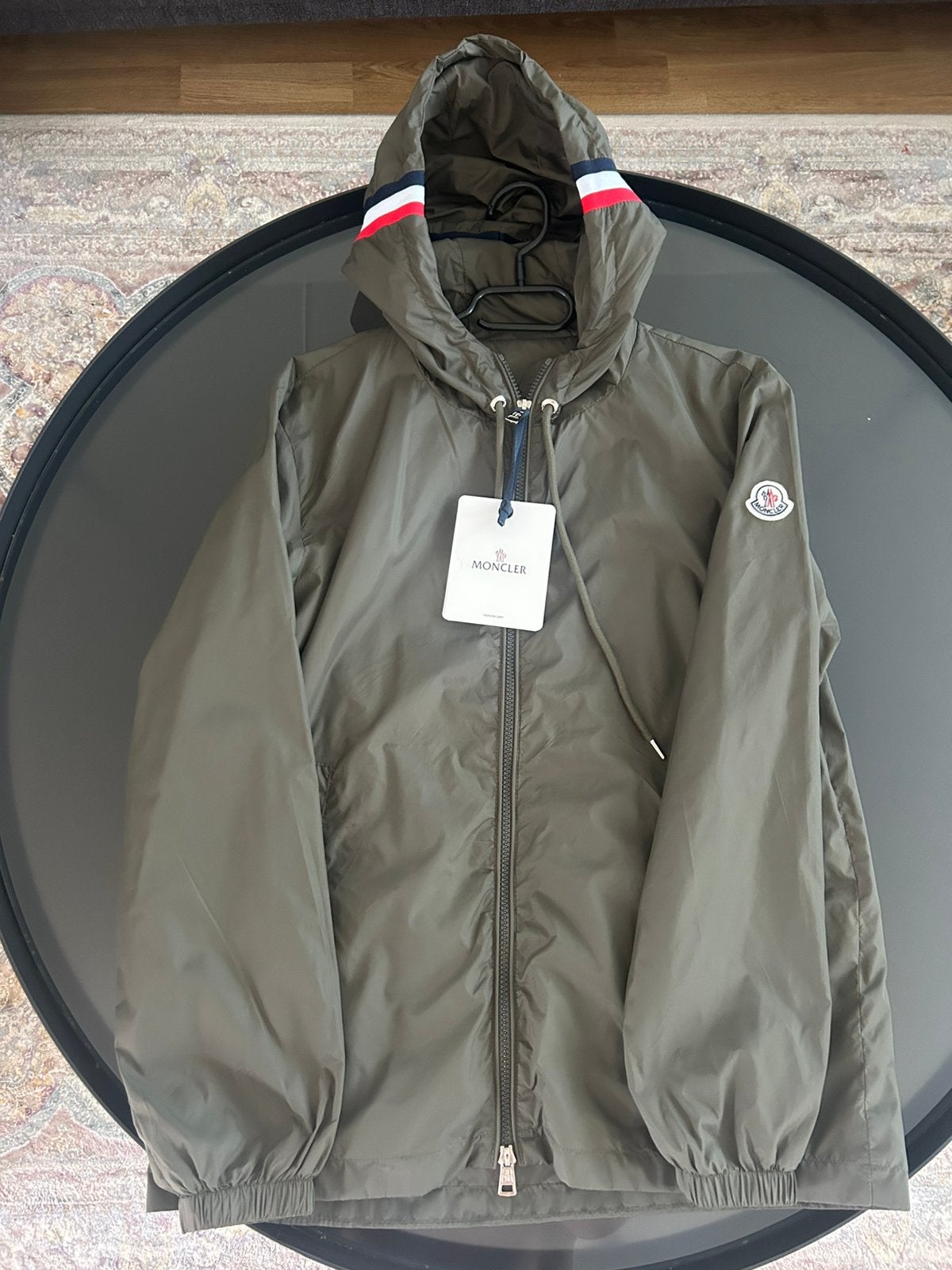 Moncler grimpeurs jas maat S, Ophalen of Verzenden, Zo goed als nieuw, Zwart