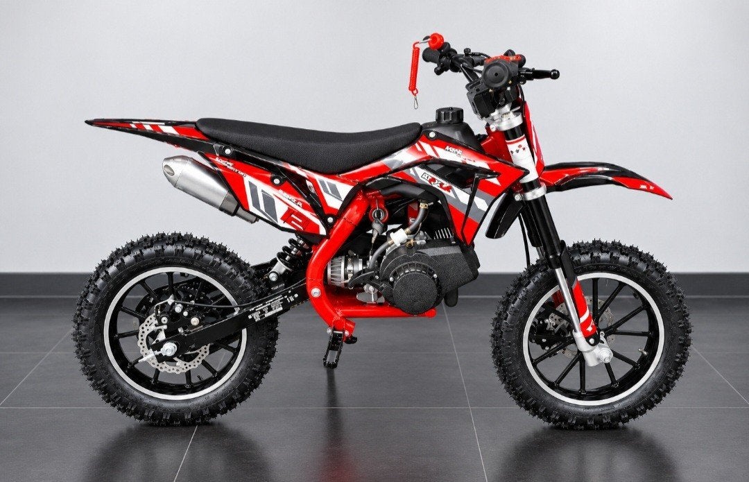 🏁 NIEUW BINNEN! 49CC MINI CROSSMOTOREN – MODEL 2027! 🏁, Fietsen en Brommers, Onbekend, Nieuw, Ophalen of Verzenden, Schijfrem