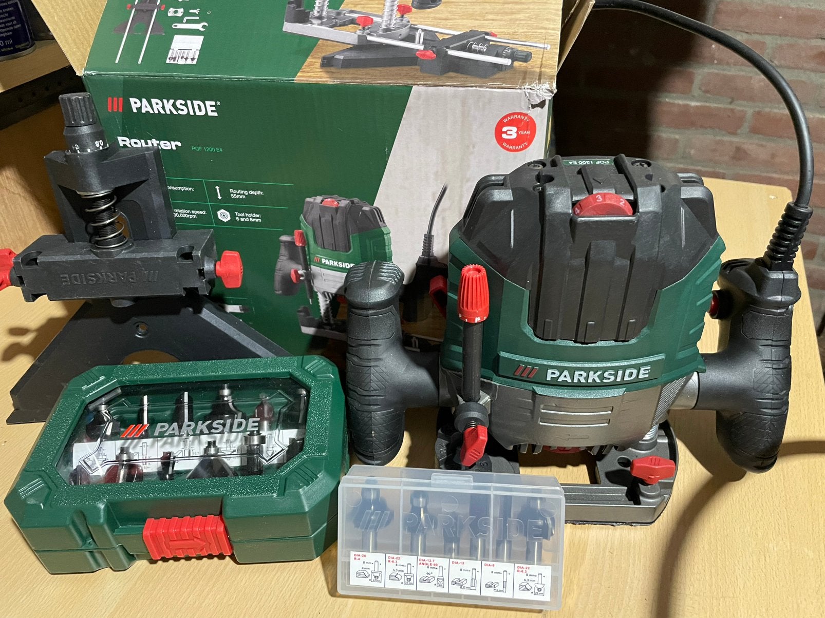 Freesmachine nieuw, Ophalen of Verzenden, Nieuw, Elektrisch, Bovenfrees