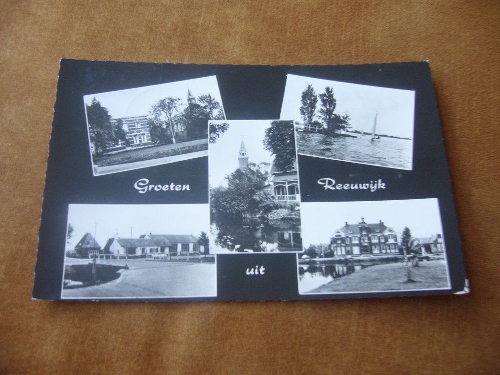 REEUWIJK  =  5 LUIK, Verzamelen, Ophalen of Verzenden, 1940 tot 1960, Gelopen, Zuid-Holland