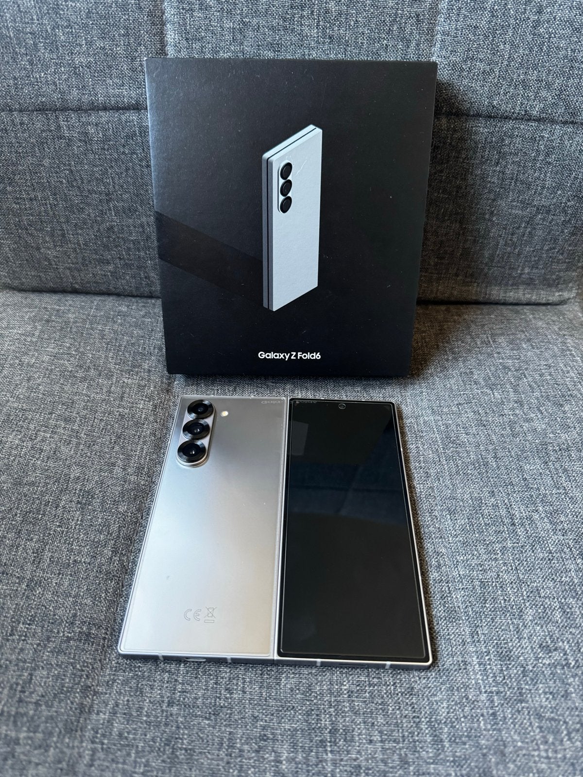 Samsung Galaxy Z Fold6 256GB, Telecommunicatie, Mobiele telefoons | Samsung, Ophalen, Touchscreen, Zo goed als nieuw, Android OS