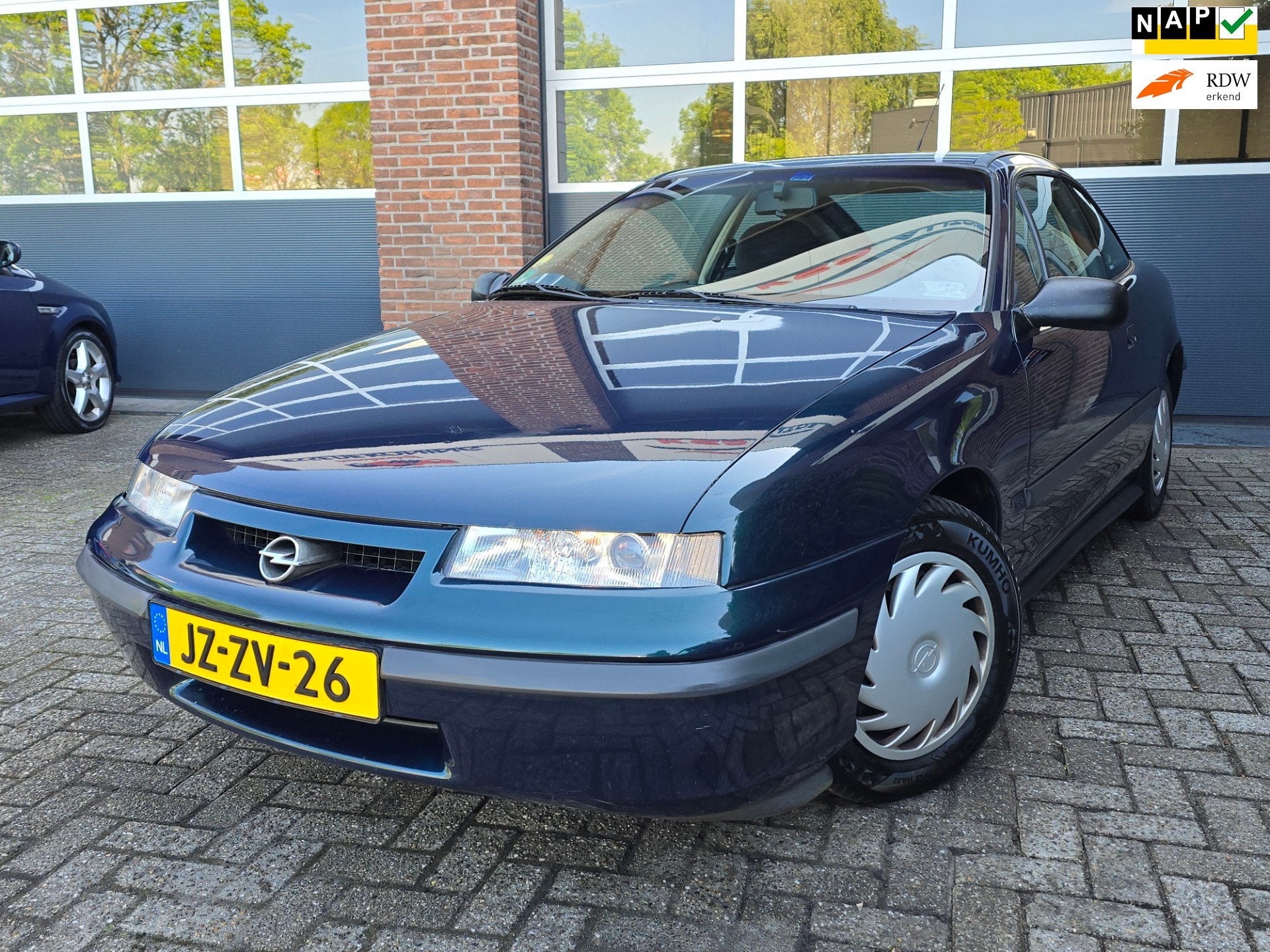 Opel Calibra 2.0i Basis Apk 02-2027 |Nap |Oldtimer, Voorwielaandrijving, 1195 kg, 4 cilinders, Blauw