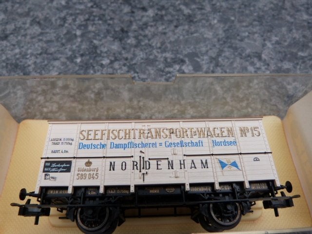 trix 523607  koelwagon periode 1 in doos, Gelijkstroom, Trix, Ophalen of Verzenden, Nieuw