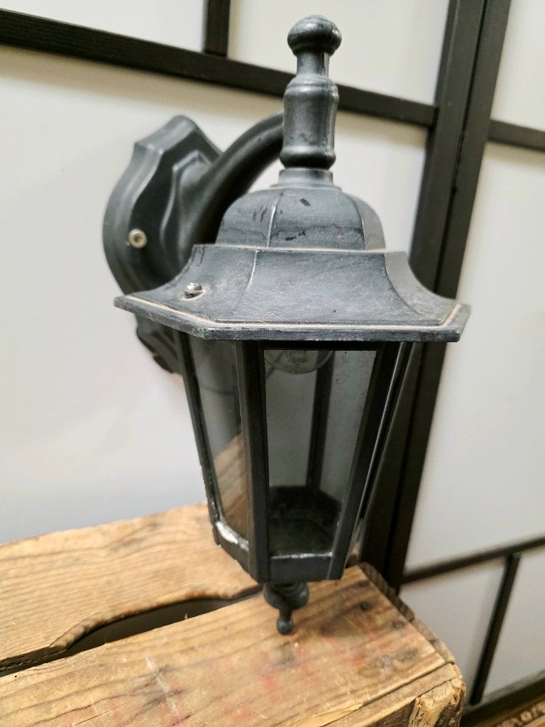 9666: Fumagalli Bisso/Anna Italian Outdoor Wall Lantern, Overige materialen, Gebruikt, Wandlamp, Ophalen of Verzenden