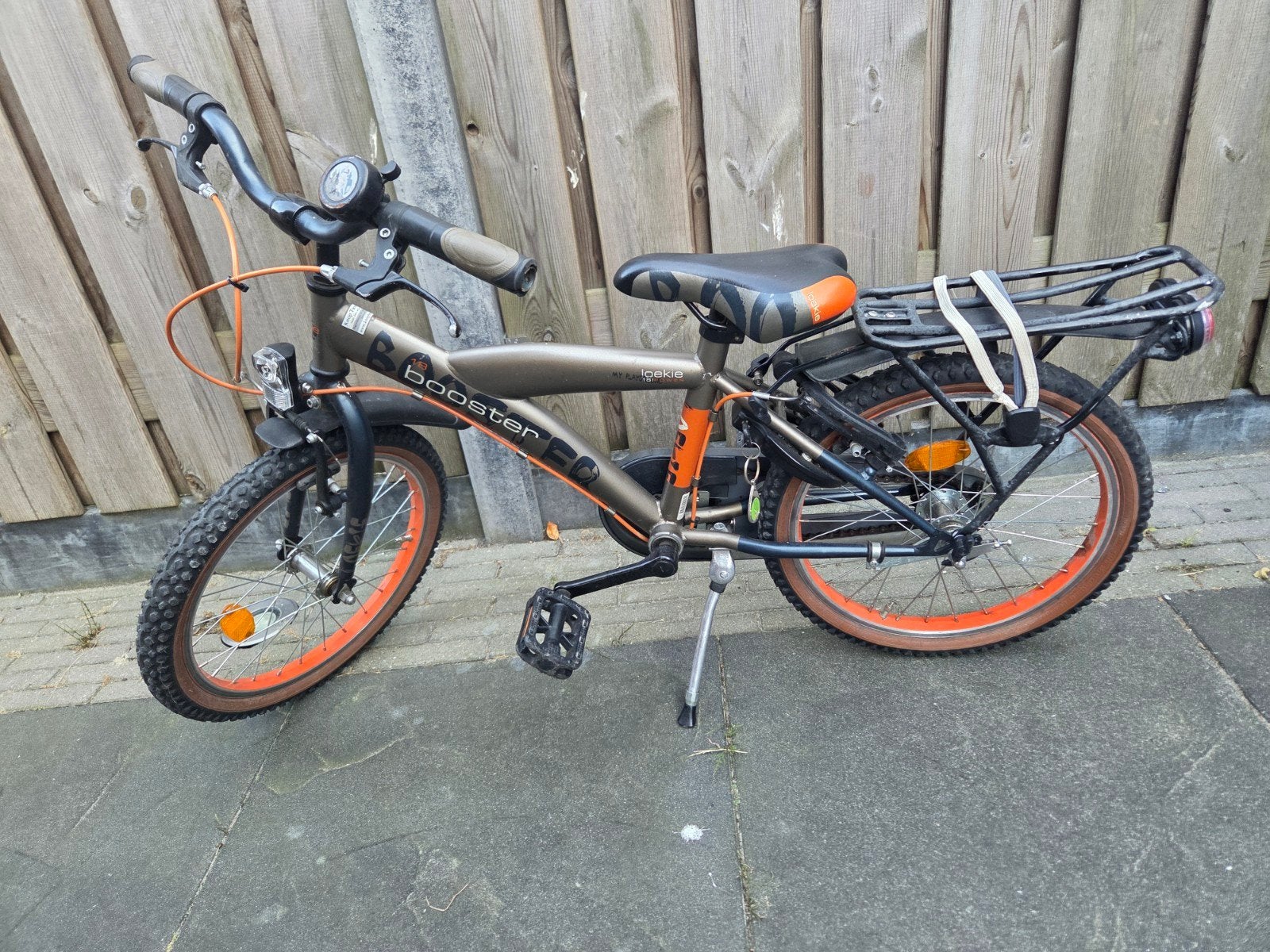 Loekie booster 18 inch, Fietsen en Brommers, Fietsen | Jongens, Ophalen, Gebruikt, 18 inch, Loekie Booster