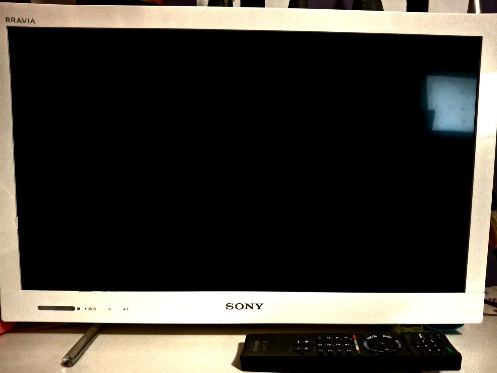 Sony Bravia LCD TV - Wit, Inclusief Afstandsbediening, Audio, Tv en Foto, Televisies, Ophalen, Gebruikt, 50 Hz, Sony