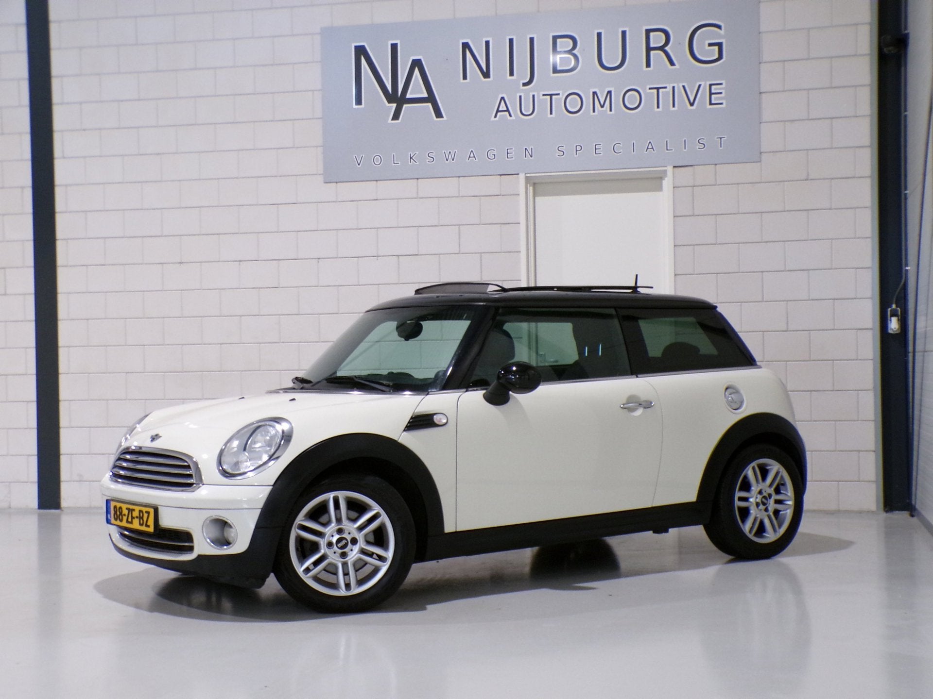 Mini Cooper 1.6 120PK Chili "Origineel NL!" Panoramadak Blue, Auto's, Mini, Voorwielaandrijving, Stof, Gebruikt, 750 kg
