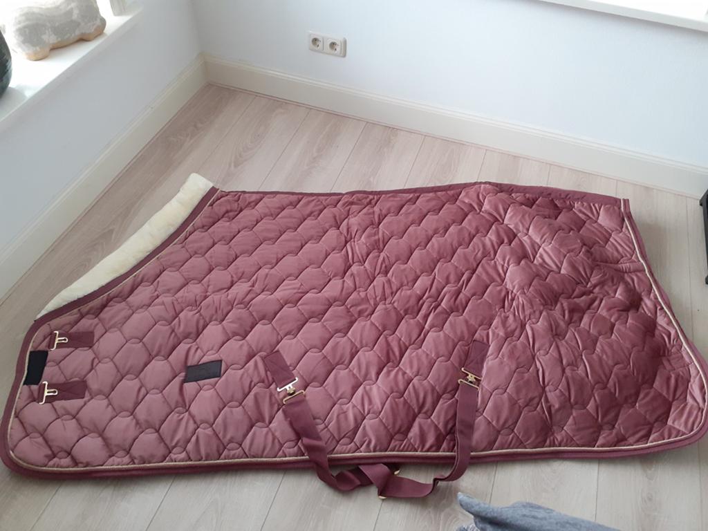 Nwe Profi-Rider luxe velvet showdeken 200 grams, maat 195, Dieren en Toebehoren, Paarden en Pony's | Dekens en Dekjes, Ophalen of Verzenden