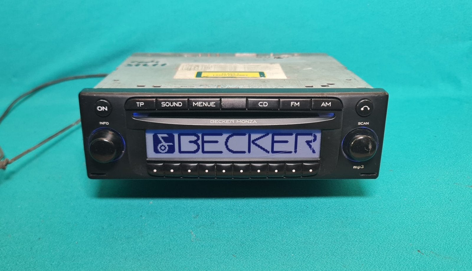 Becker Monza cd receiver navigation, Verzenden, Zo goed als nieuw
