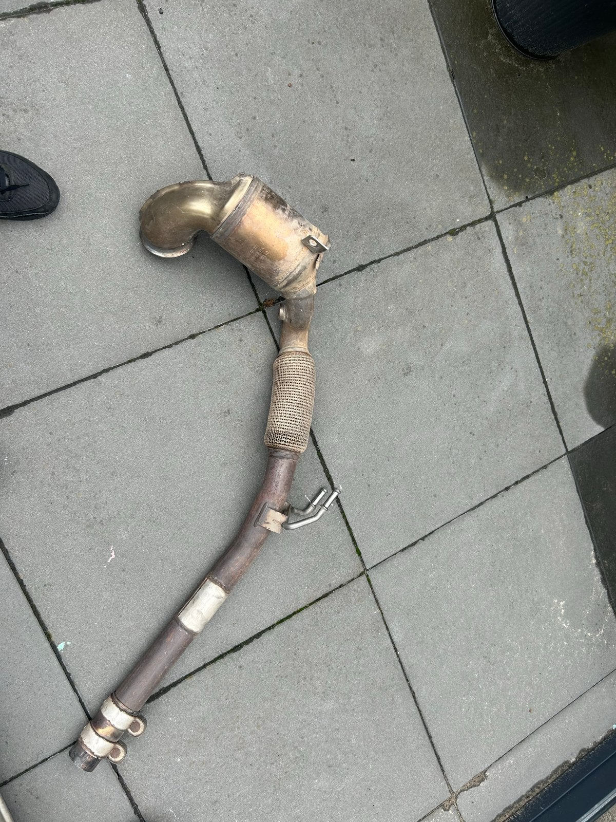 Orginele Downpipe VW Polo GTI VW AG 6Q0 131 701 F - Gebruikt, Ophalen, Gebruikt, Volkswagen