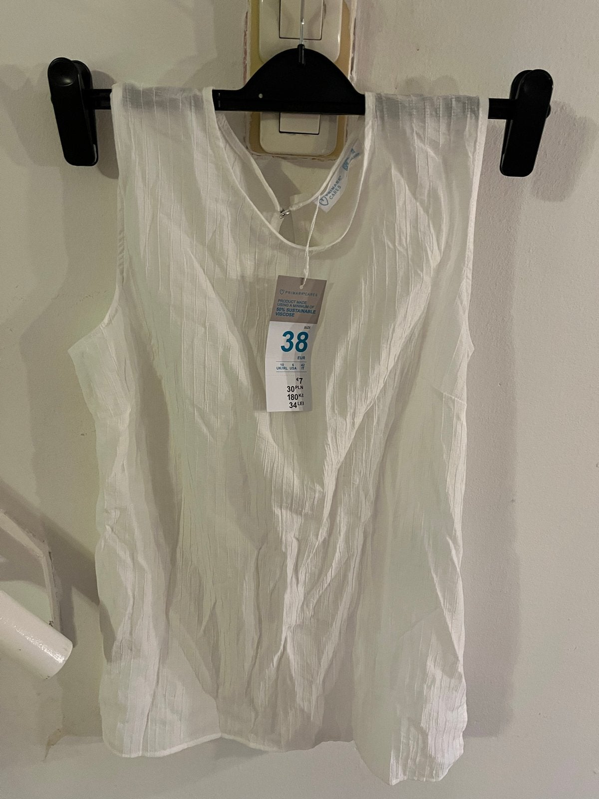 Nieuwe witte Primark top maat 38, Kleding | Dames, Tops, Wit, Nieuw, Zonder mouw, Ophalen