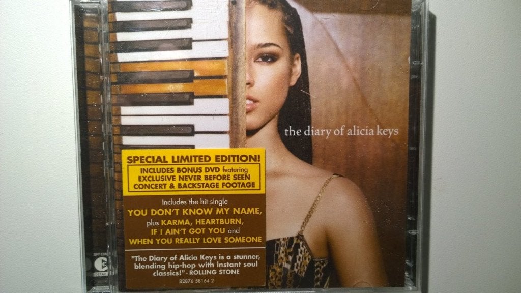 Alicia Keys - The Diary Of Alicia Keys (CD + DVD), Inclusief DVD, Ophalen of Verzenden, Zo goed als nieuw, Soul