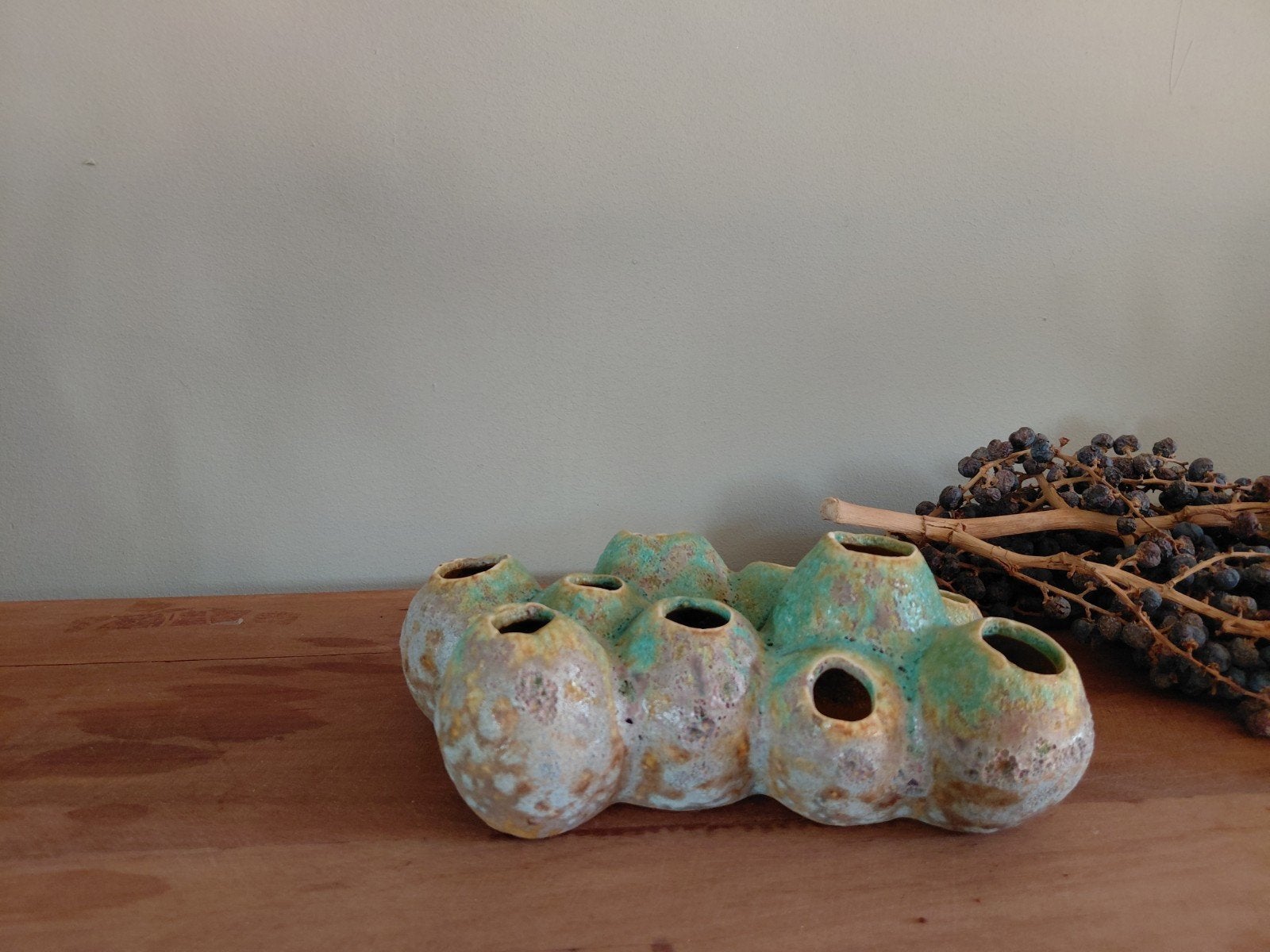 Decoratieve sculptuur koraal onderwaterwereld, Minder dan 20 cm, Ophalen of Verzenden, Beeld, Overige stijlen