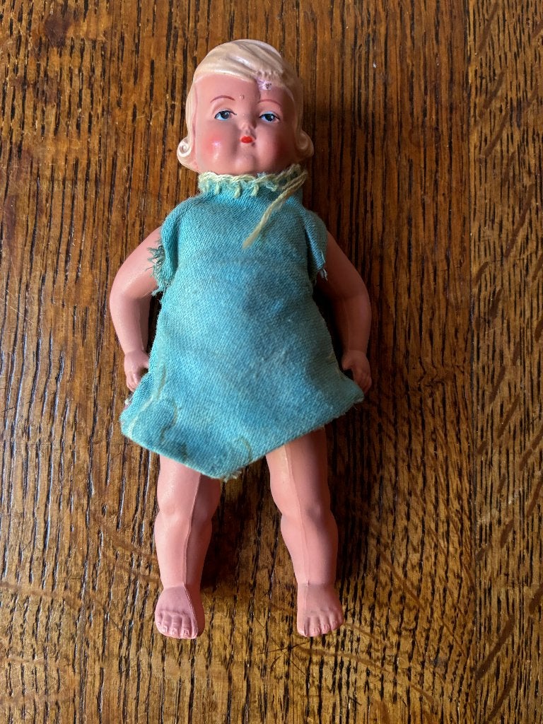 Vintage pop poppetje schildpad, Antiek en Kunst, Ophalen of Verzenden