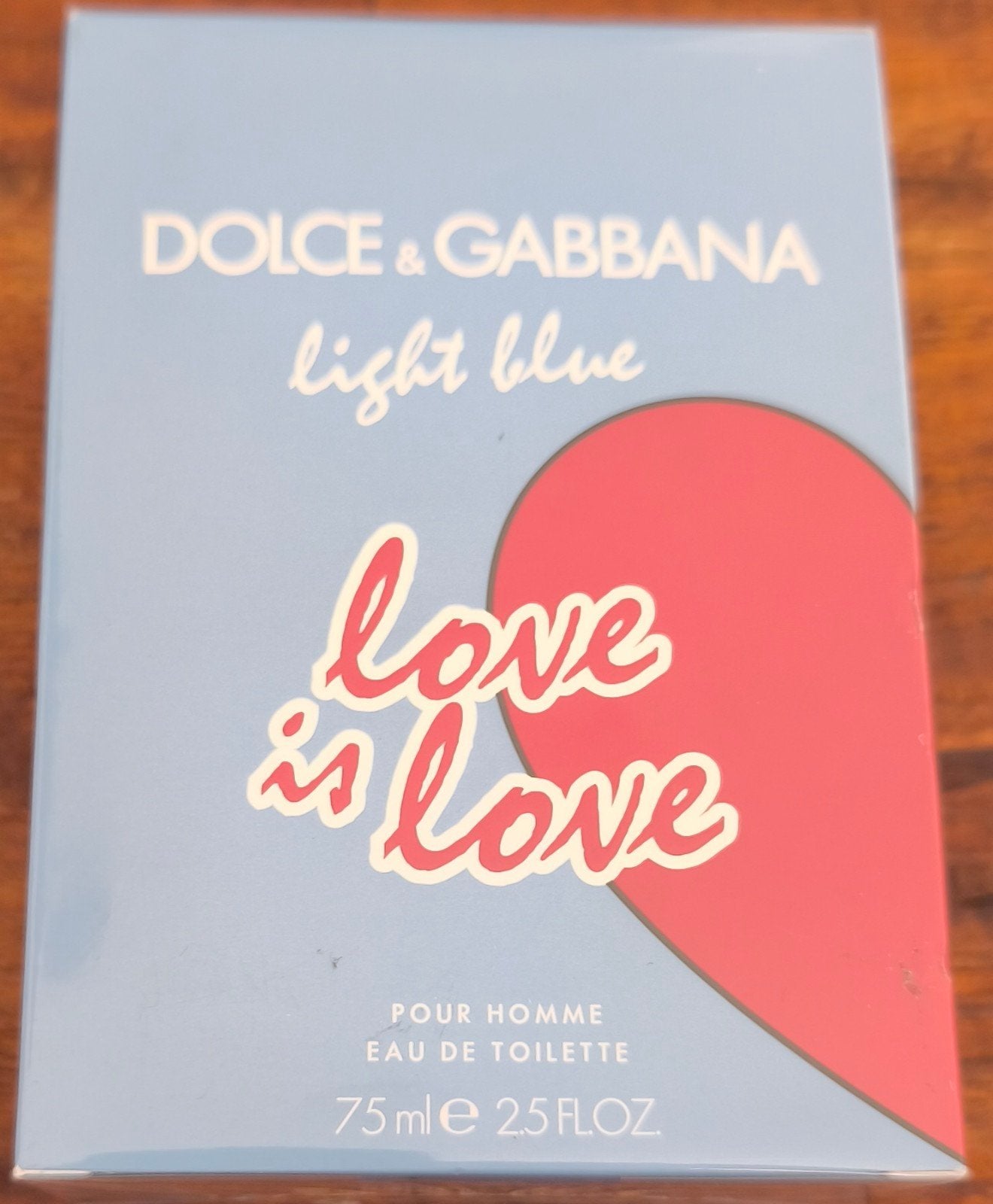 Dolce & Gabanna Light Blue love is love 75ml heren Geur, Ophalen of Verzenden, Nieuw