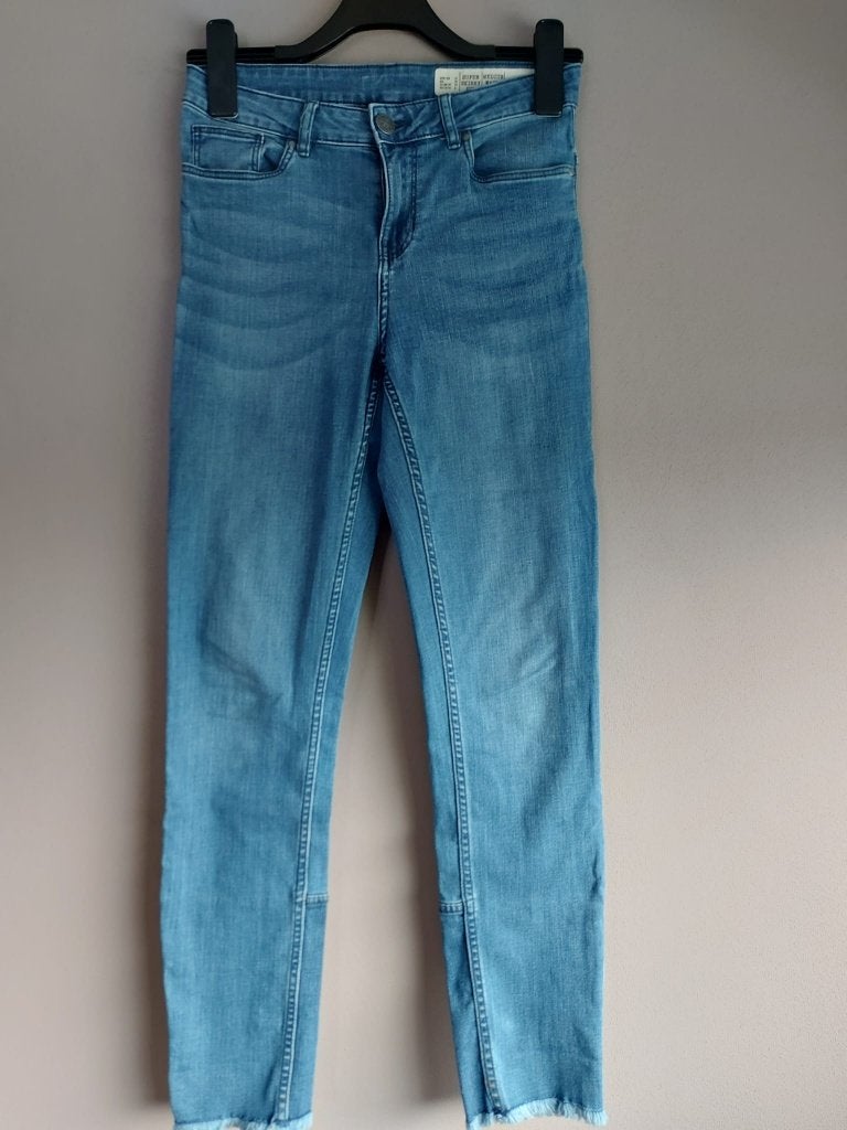 Nieuwe blauwe stretch jeans van Esmara, maat S/36, Blauw, Nieuw, W28 - W29 (confectie 36), Esmara