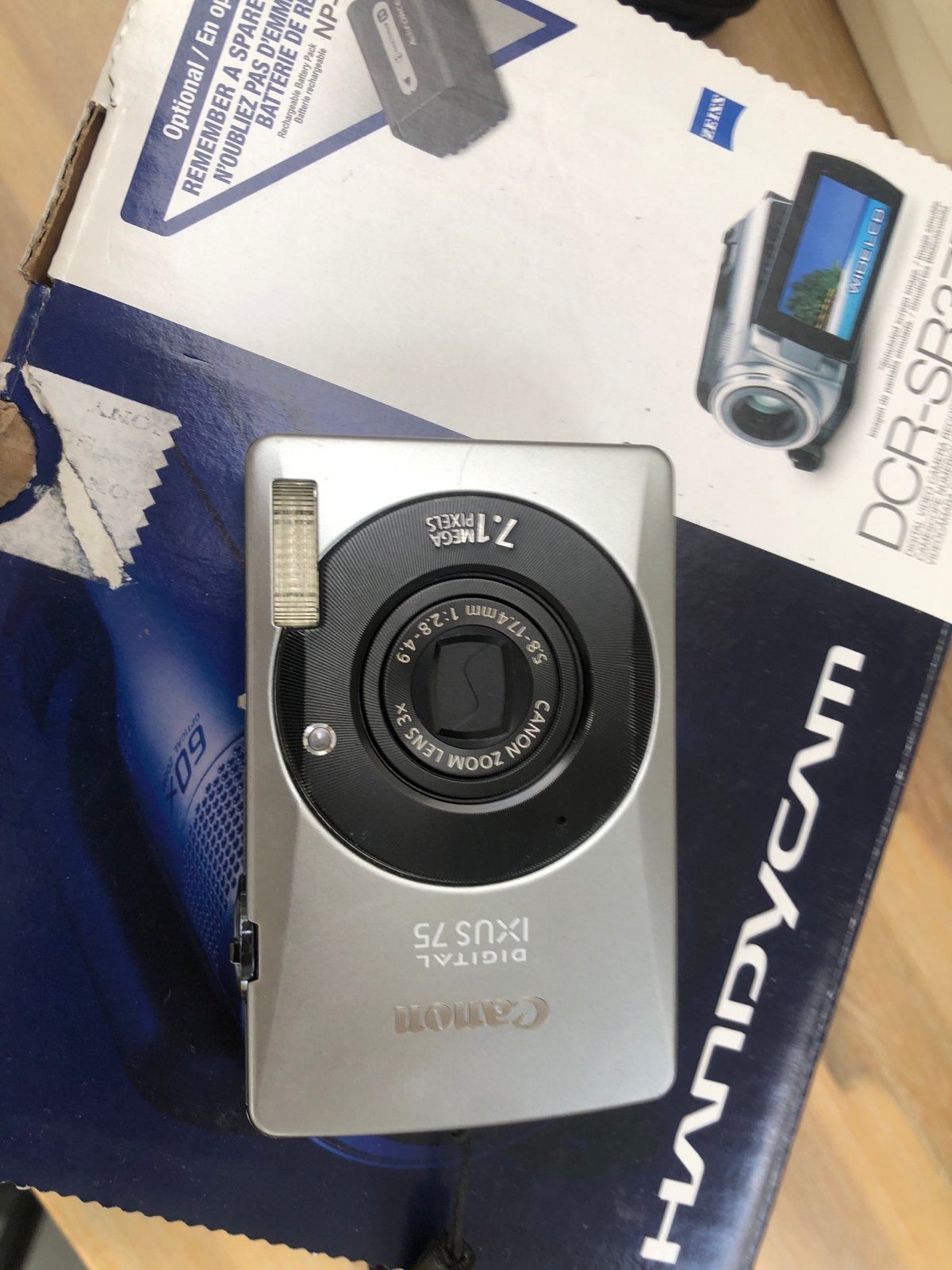 Sony Handycam DCR-SR37E met 60x optische zoom, Full HD, Gebruikt, 20x of meer, Overige soorten