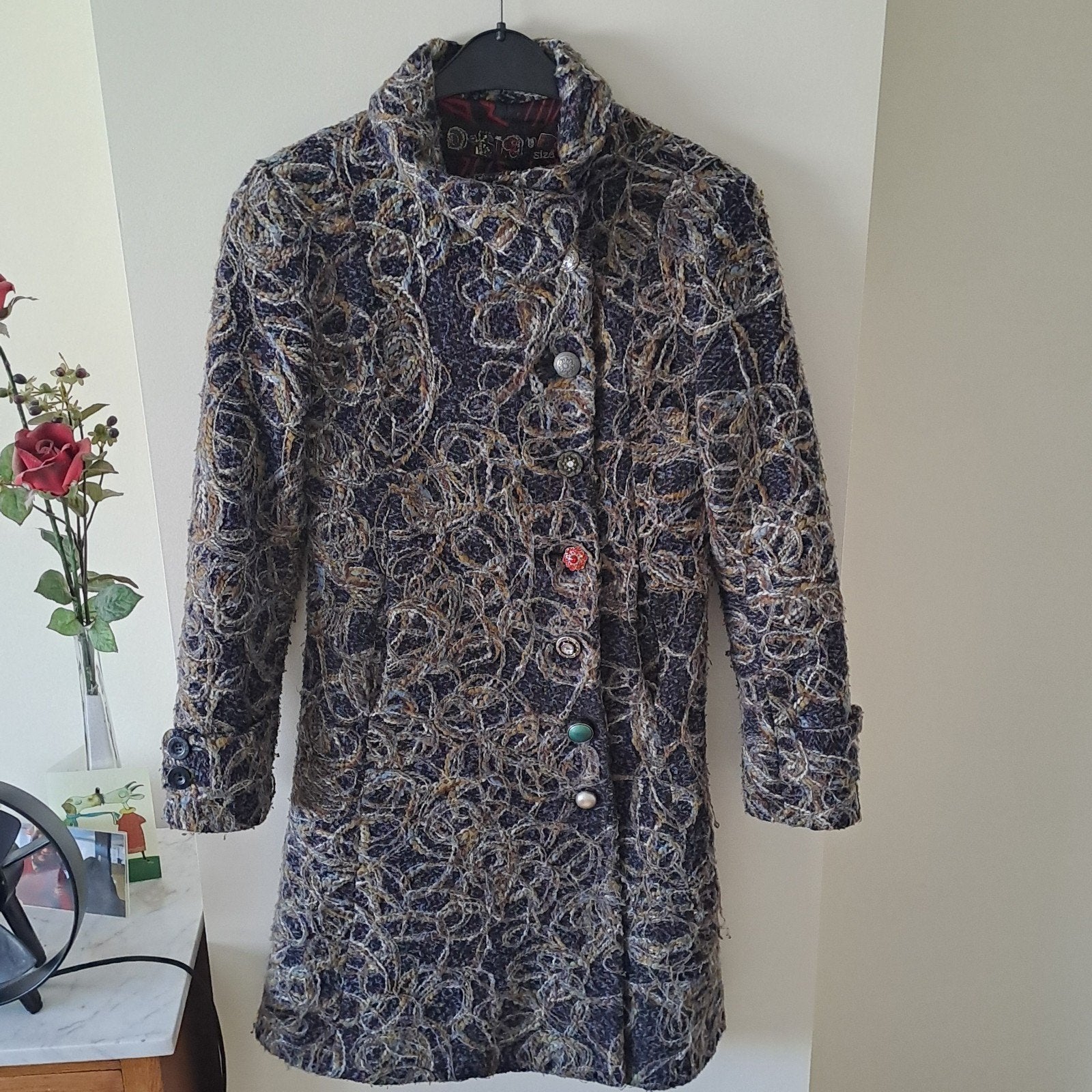 Desigual jas, Maat 38/40 (M), Zwart, Ophalen of Verzenden, Desigual