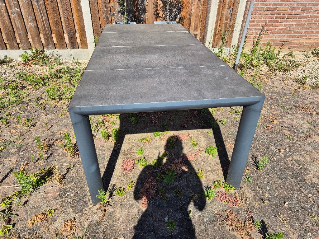 Bizzotto tuintafel 180x100, Ophalen, Zo goed als nieuw, Rechthoekig, Overige materialen