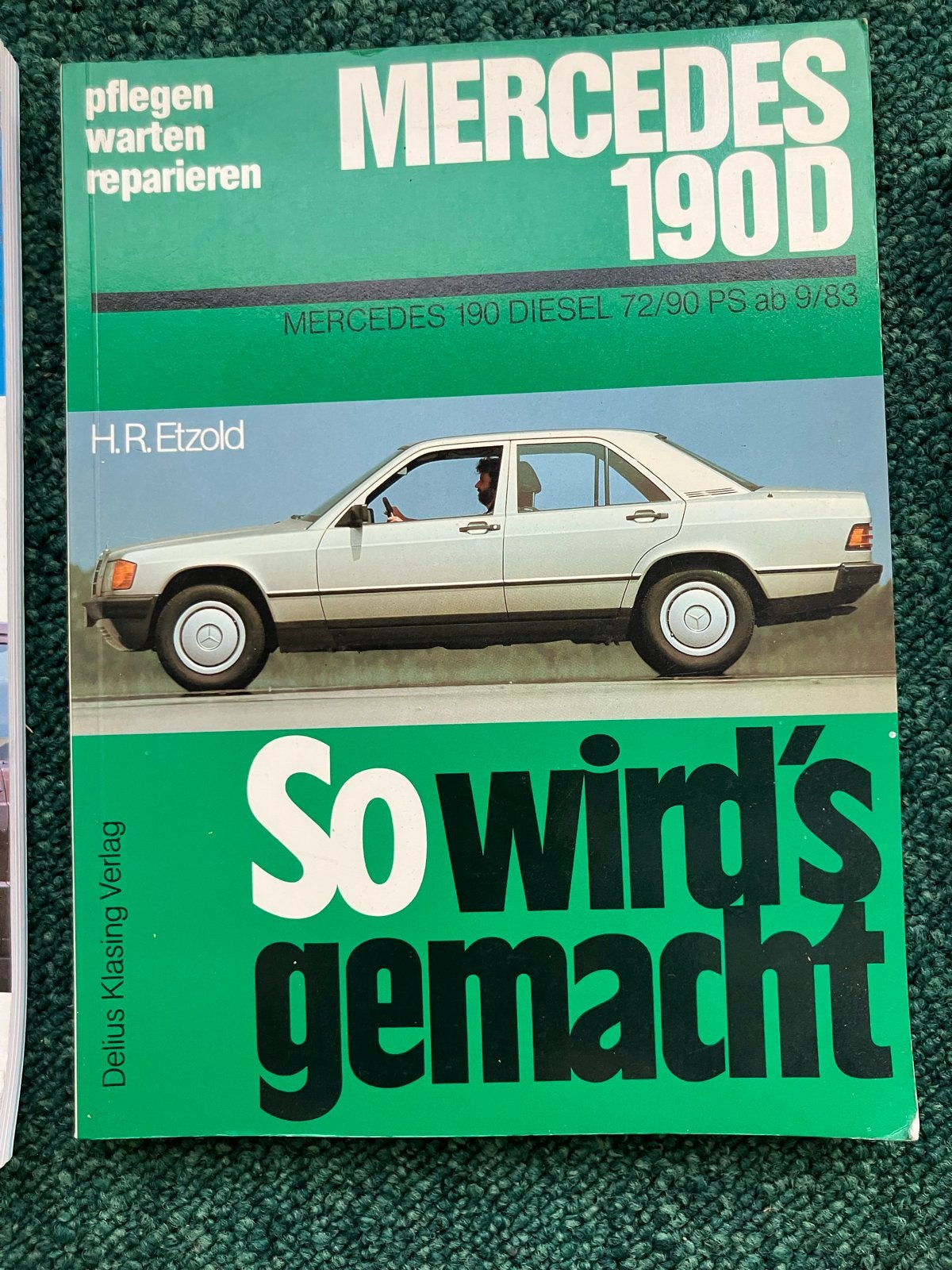 Diverse werkplaatshandboeken Mercedes 190 diesel (W201), Auto diversen, Handleidingen en Instructieboekjes, Ophalen of Verzenden