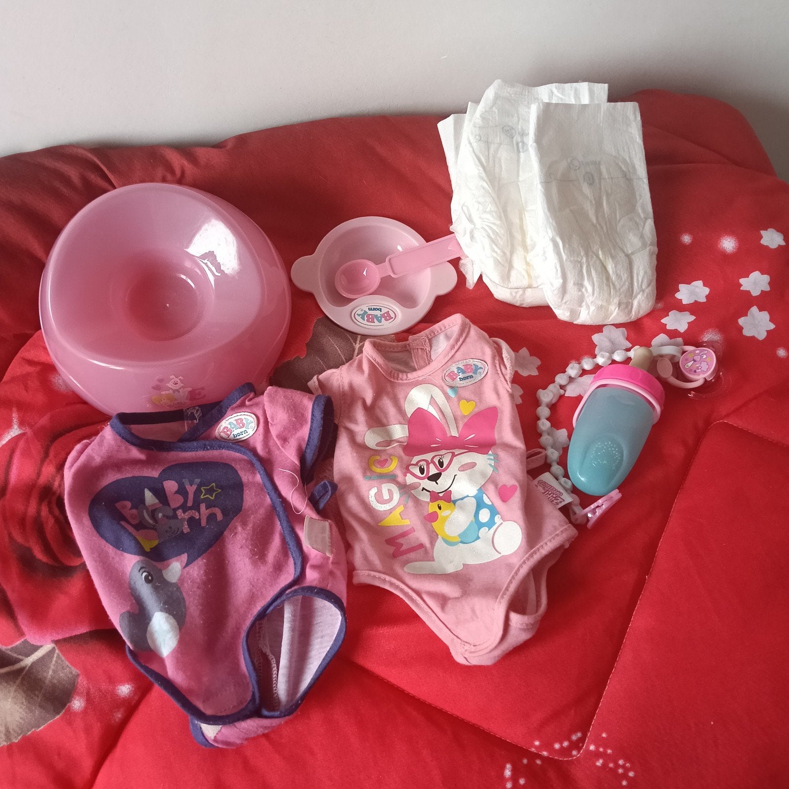 Baby Born Spullen Zapf, Ophalen of Verzenden, Zo goed als nieuw, Babypop