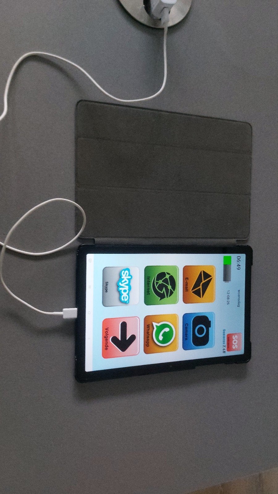 SeniorenTAB Tablet - Eenvoudig in gebruik, Zo goed als nieuw, 64 GB, Ophalen, 10 inch