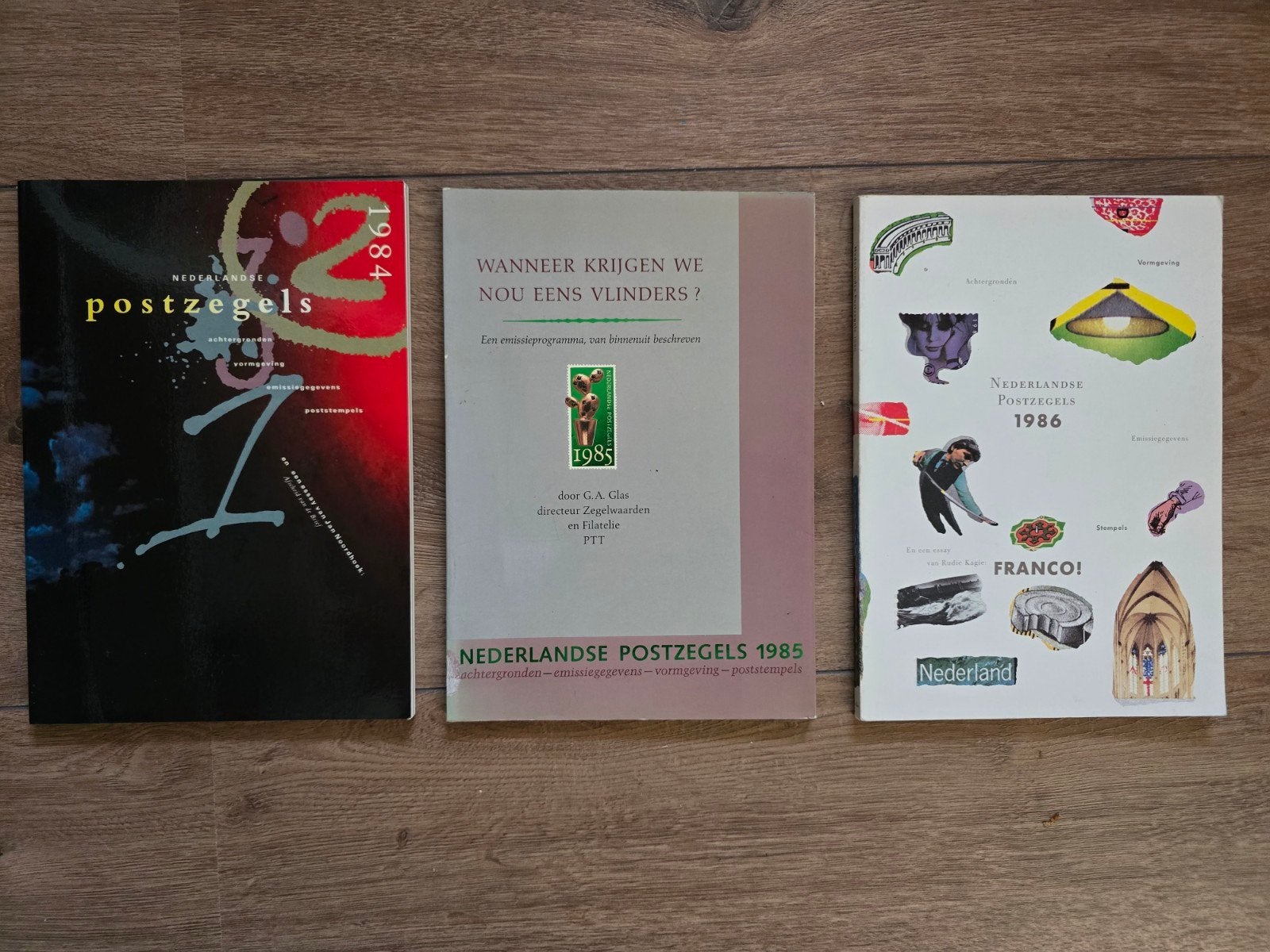 Nederlandse Postzegels 3 boekjes 1984 1985 1986, Postzegels en Munten, Ophalen of Verzenden