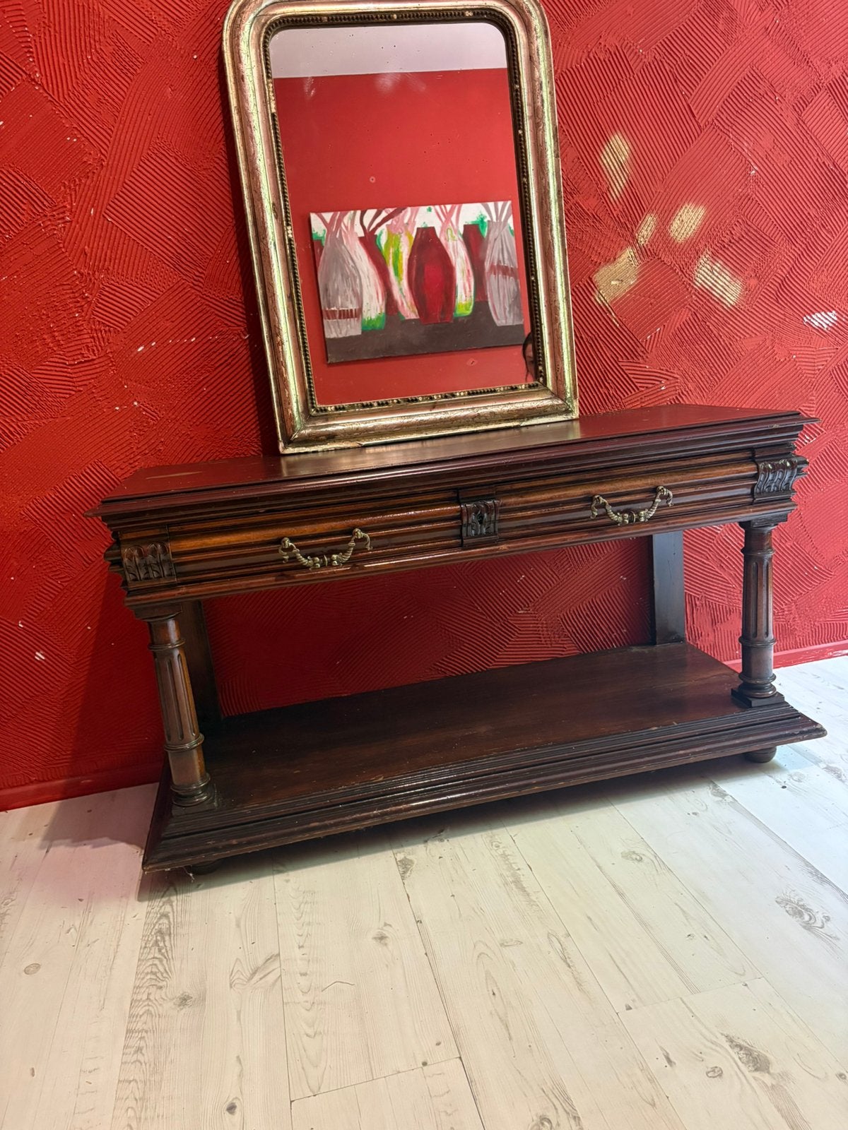 Prachtige klassieke eiken dressoir/sidetable/TV-meubel, Ophalen