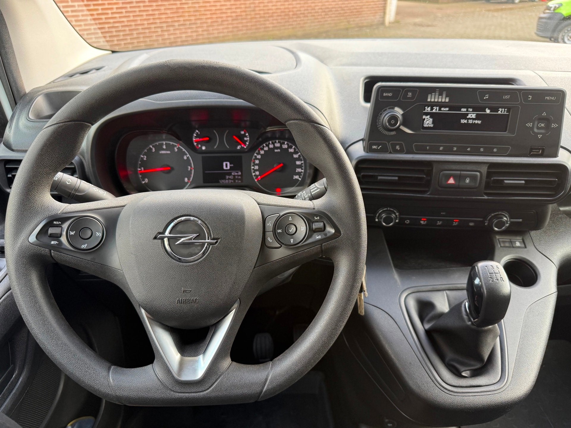 Opel Combo 1.5D L1H1 Edition airco cruise imperiaal euro 6, Auto's, Voorwielaandrijving, Euro 6, 4 cilinders, Wit