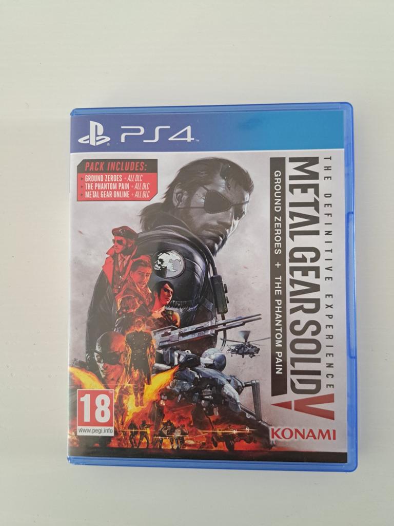 Metal Gear Solid V: The Definitive Experience PS4, Avontuur en Actie, Online, Vanaf 18 jaar, 1 speler