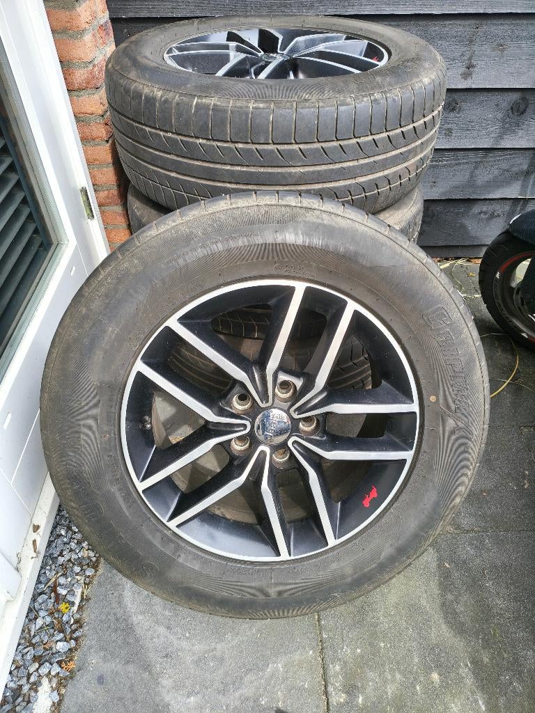 Velgen en banden 265/60R18 Jeep Grand Cherokee 2011-2021, Ophalen, 18 inch, Gebruikt, Velg(en)