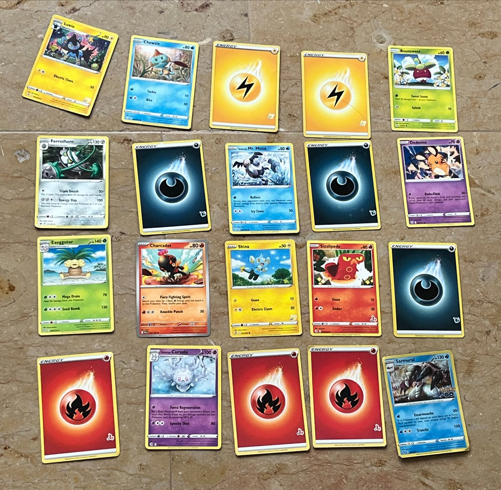 Pokémon kaarten collectie - Diverse kaarten, Ophalen, Gebruikt